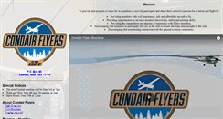 Desktop Screenshot of condairflyers.org